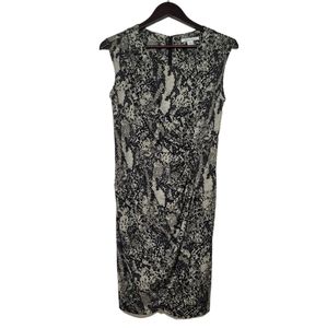 Kenneth Cole New York Women's Sleeveless Snakeskin Short Sheath Dress  Size 10